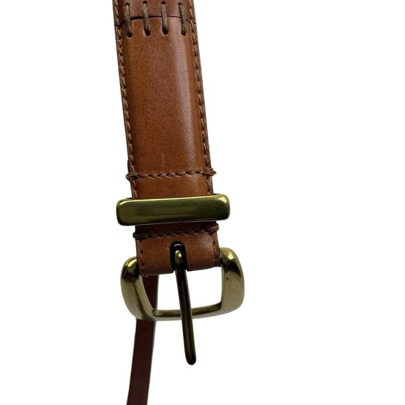 Fossil Brown Leather Women Belt Size Large main image 7